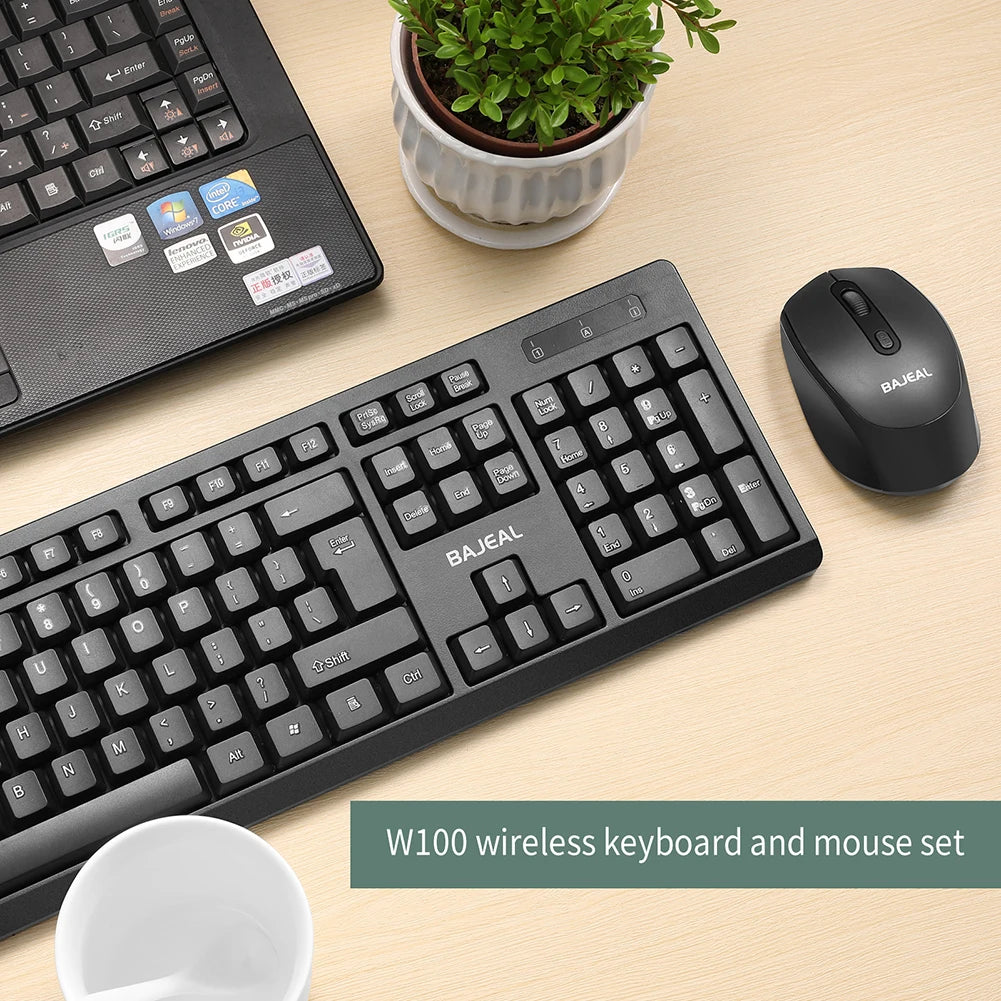 Wireless Keyboard Mouse Set