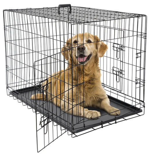 36" Folding Pet Cage Dog   Kennel