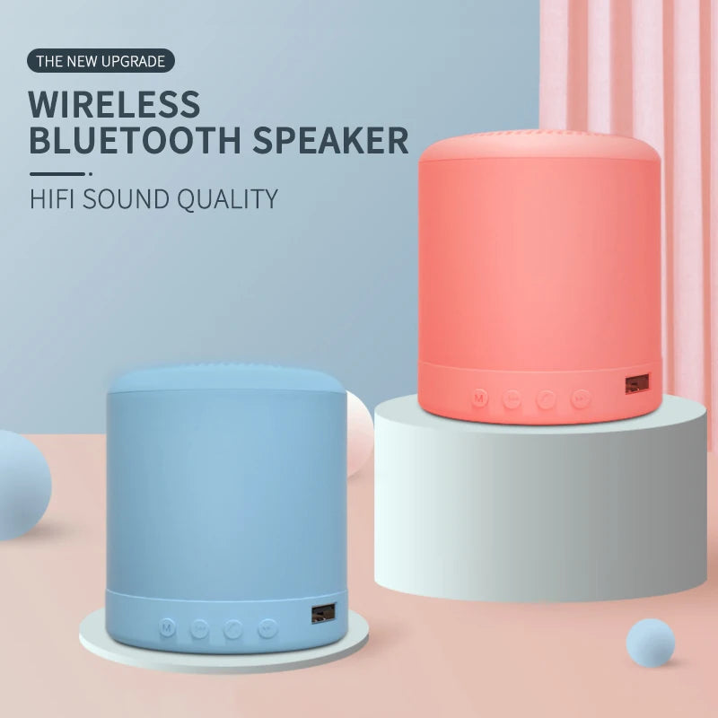 1~5PCS Small Wireless High Bass Speaker