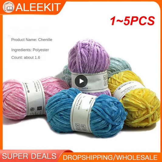 Yarn Knitting Wool Thick Crochet Threads