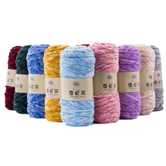 Yarn Soft Chenille Yarn for Knitting Patterns